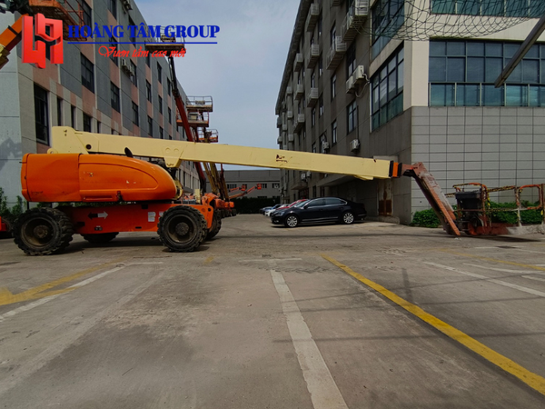 Xe Nâng Người Boom Lift JLG 860SJ - Chiều Cao Làm Việc 28m - Đời 2007