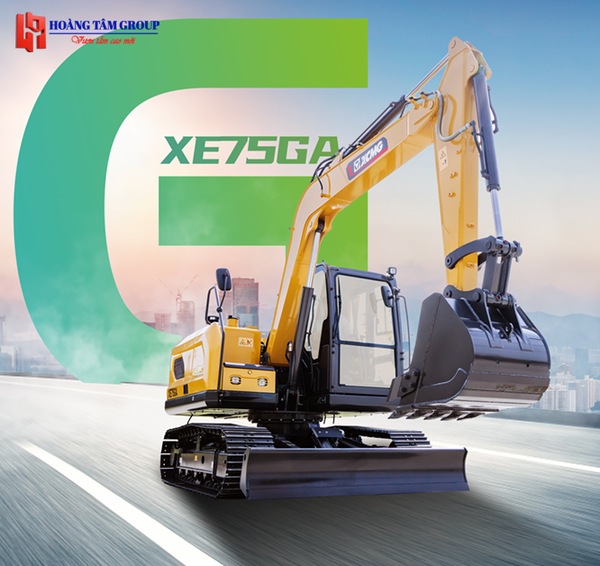 MÁY XÚC BÁNH XÍCH XCMG XE75GA Mới 100%