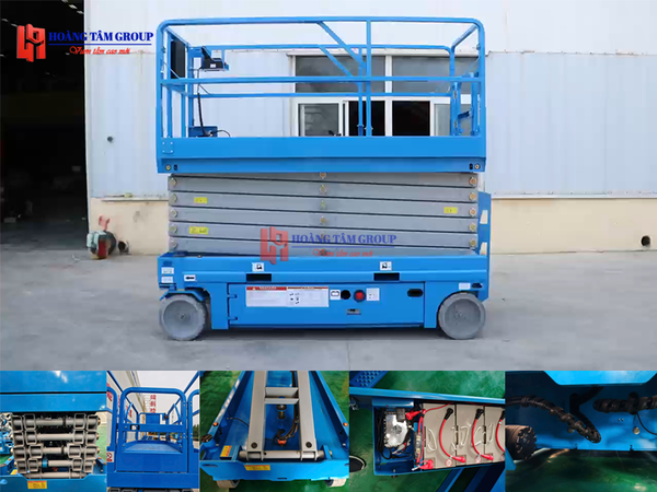 Xe Nâng Người Cắt Kéo - Vashin HXPT - Chiều Cao từ 5.8m - 16m - Mới 100%