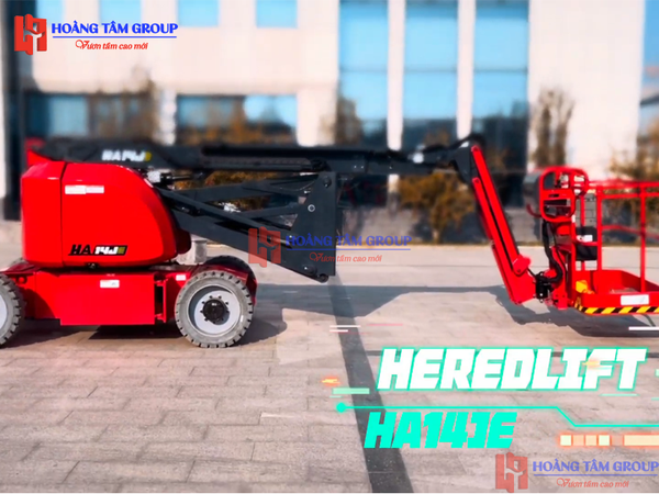Xe Nâng Người Khớp Gập Điện HA14JE - Chiều Cao 16m