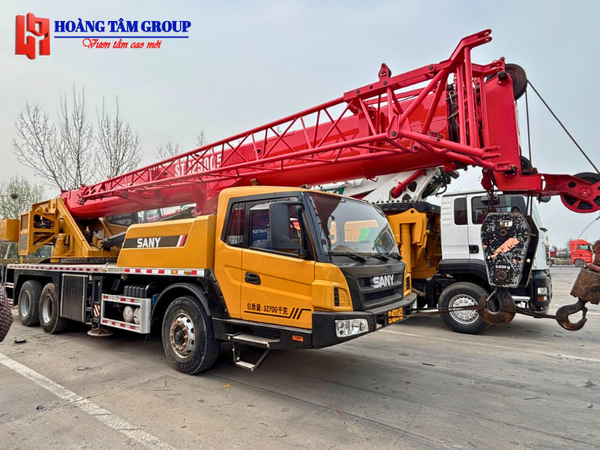 Cẩu Bánh Lốp SANY STC250C5 - 25 Tấn - Đời 2020 - Nhập khẩu Trung Quốc