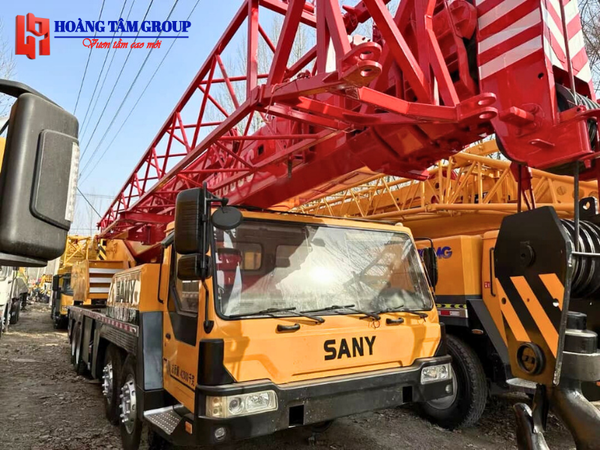Cẩu Bánh Lốp Sany STC500S - 50 Tấn - Đời 2018 - Nhập khẩu Trung Quốc