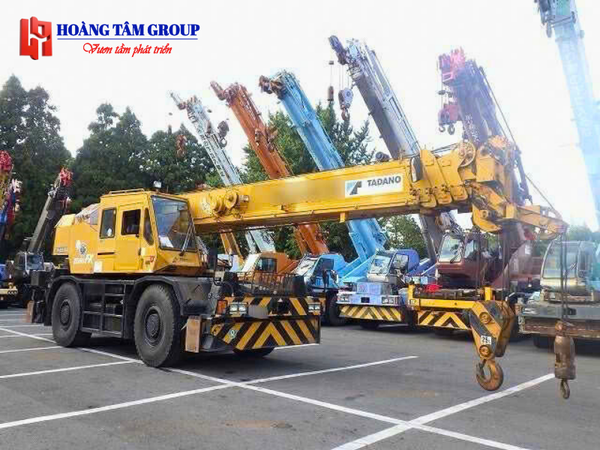 Cẩu Bánh Béo Tadano TR-250M-5 – 25 Tấn - Đời 1994 - Nhập khẩu Nhật Bản