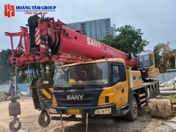 Cẩu Bánh Lốp Sany STC250 - 25 Tấn - Đời 2019 - Nhập khẩu Trung Quốc
