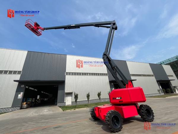 Xe Nâng Người BoomLift Điện Hered HA21JE - Chiều Cao 22M