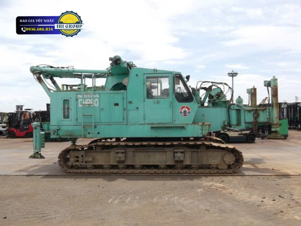 Máy đóng cọc NISSHA DHP-80 - Đời 1997 - Nhật Bản