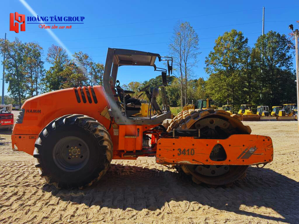 XE LU RUNG 1 BÁNH THÉP HAMM 3410P - ĐỜI 2013 - NHẬP KHẨU CHÂU Á