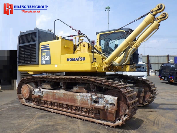 MÁY XÚC ĐÀO  KOMATSU PC850-8EO - ĐỜI 2017 - NHẬP KHẨU NHẬT BẢN