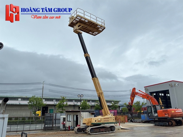 Xe Nâng Người Boom Lift TADANO AC-125S1- Chiều Cao Làm Việc 13m - Đời 1997