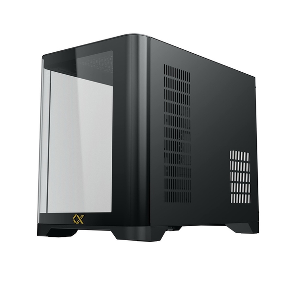Vỏ Case XIGMATEK ALPHA - PANO M BLACK ( MATX, Màu Đen, Case Bể Cá)