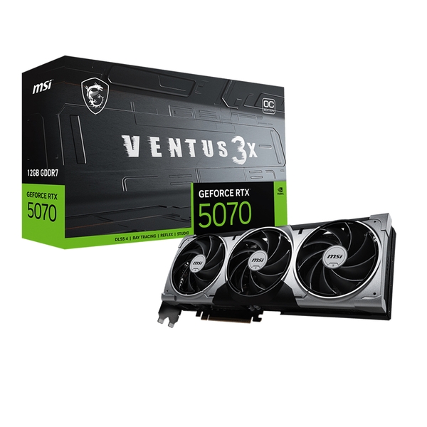 MSI RTX 5070 12G VENTUS 3X OC