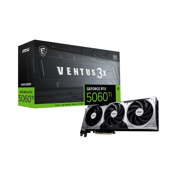MSI RTX 5060 Ti 16G VENTUS 3X OC