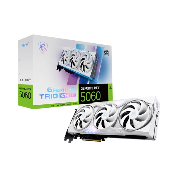 MSI RTX 5060 8G GAMING TRIO OC WHITE