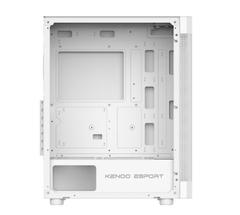 Vỏ máy tính Kenoo ESPORT AF100 - 3F (Size ATX - Full Thép) - Màu Trắng