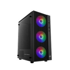 Vỏ máy tính KENOO ESPORT AF13 - 3F - Mầu Đen (Size ATX)