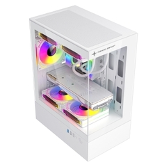 Vỏ máy tính KENOO ESPORT MK100 - Màu trắng - (Size M-ATX)
