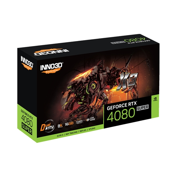 Card màn hình INNO3D GeForce RTX 4080 SUPER X3 16GB