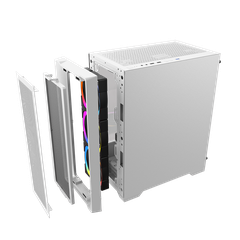 Vỏ máy vi tính KENOO ESPORT M500 - 3F - Màu Trắng - (Size M-ATX)
