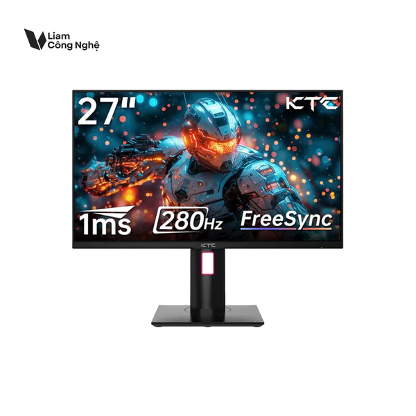 Màn hình Gaming KTC H27E22P | 27 inch, Full HD, VA, 280Hz, 1ms, chân CTH