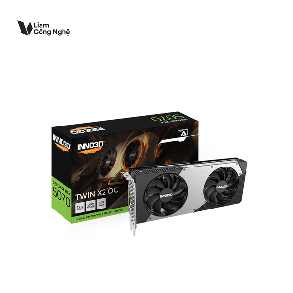 Card Inno3D Geforce RTX 5070 TWIN X2 OC 12GB GDDR7