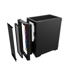 Vỏ máy vi tính KENOO ESPORT MK500 - 3F - Màu Đen - (Size M-ATX)