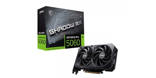 MSI RTX 5060 Ti 8G SHADOW 2X OC PLUS