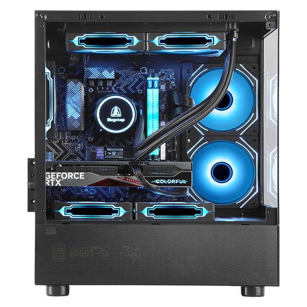 Case Segotep Endura 240S - Đen | Micro ATX, không fan