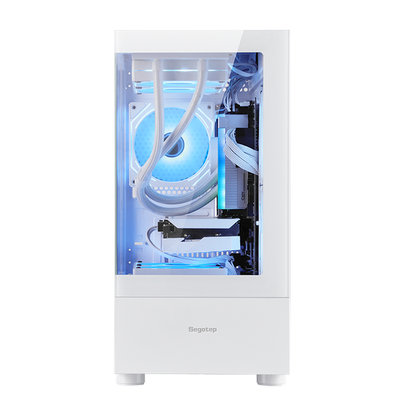 Case Segotep Endura 240S - Trắng | Micro ATX, không fan