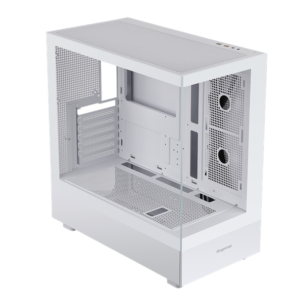 Thùng máy Segotep Endura Pro+ Trắng | Full-ATX, không fan