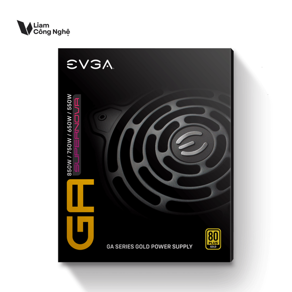 NGUỒN EVGA SuperNOVA 750 GA, 80 Plus Gold 750W, Fully Modular, Eco Mode