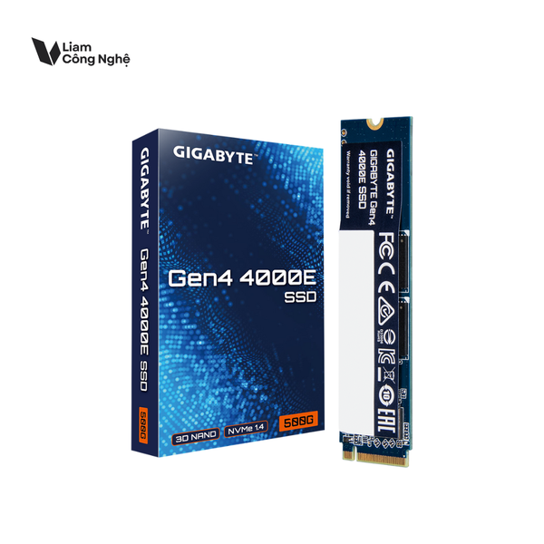 Ổ cứng SSD GIGABYTE Gen4 4000E SSD 500GB