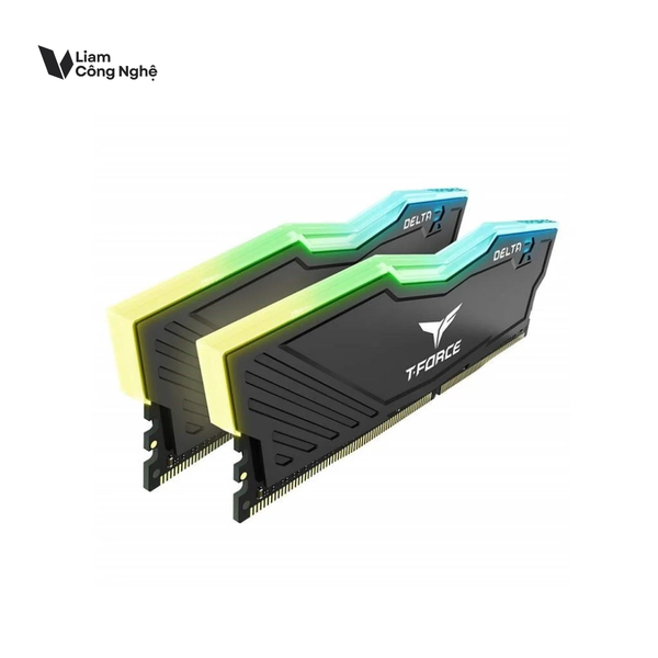 Ram PC TEAMGROUP Delta RGB DDR4 16GB Bus 3200MHz