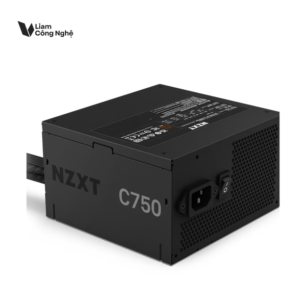 Nguồn máy tính NZXT C750 - 750W Bronze (80 Plus Bronze /Màu Đen)