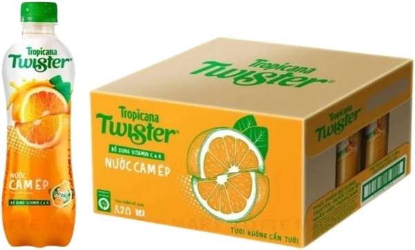 Nước cam Twister chai 320ml