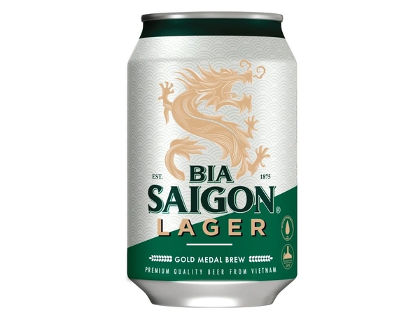 Bia Sài gòn lon 330ml