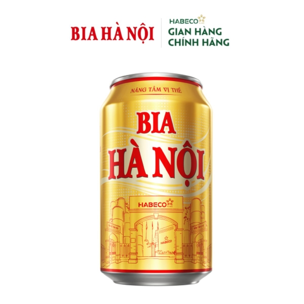 Bia Hà nội lon 330ml