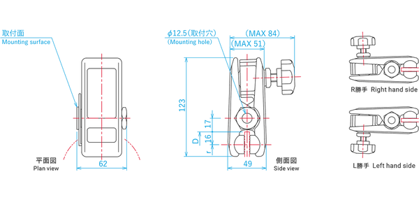 Kích thước của DB-3005M