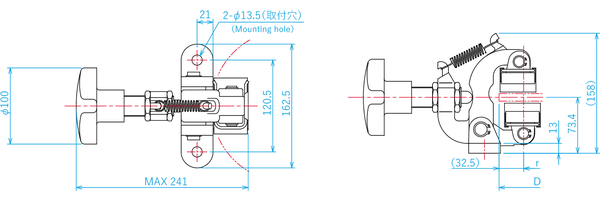 Kích thước chi tiết DB-3012M-01