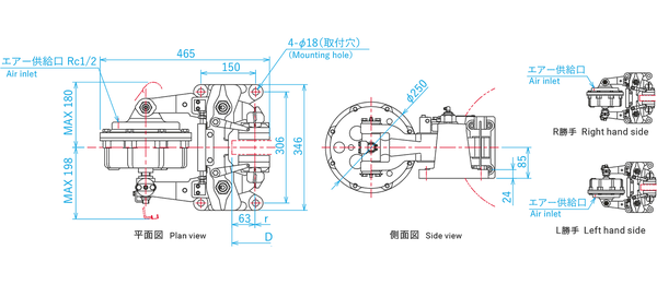Kích thước của sản phẩm Suntes DB-3032A