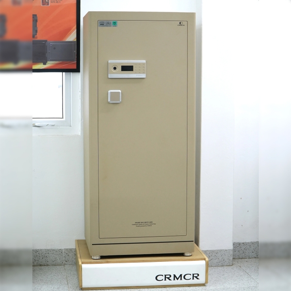 Két Sắt Xiaomi CRMCR 150LE Cỡ Lớn 220kg Báo Động Điện Thoại, Vân Tay Định Danh, Bảo Hành 6 Năm