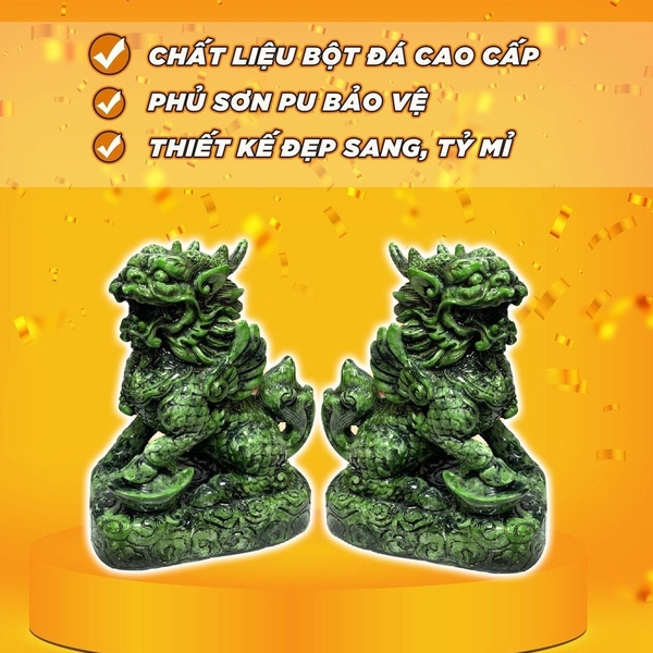 Tỳ Hưu Phong Thủy Mini Đặt Két Sắt Thu Hút Tài Lộc