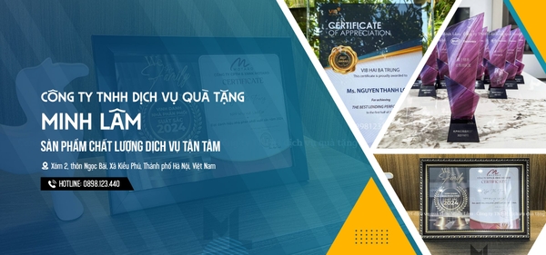 Công ty TNHH dịch vụ quà tặng Minh Lâm