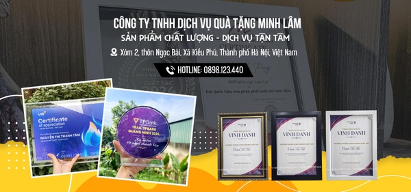 Công ty TNHH dịch vụ quà tặng Minh Lâm