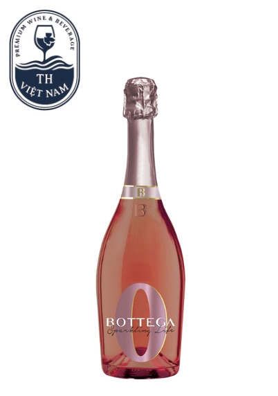Bottega 0 Rose Sparlking Life Piedmonte & Veneto (0.5% Alc)