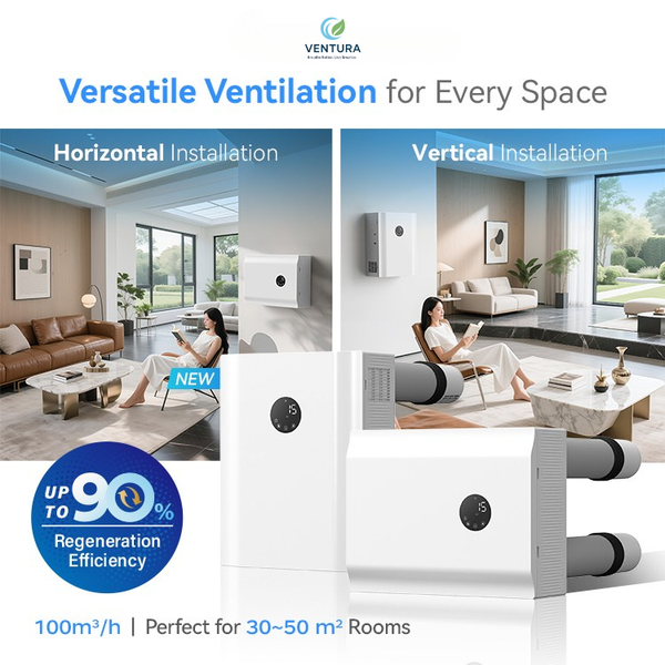 máy cấp khí tươi Bổ sung oxy tự nhiên → Cơ thể khỏe mạnh, ngủ sâu hơn, làm việc hiệu quả hơn. Loại bỏ khí độc CO₂ → Giảm nguy cơ đau đầu, mệt mỏi, bệnh hô hấp.