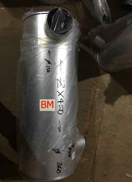 BẦU GIẢM THANH ZX450-1 360* L900
