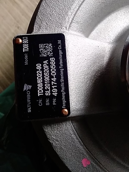 TUR BO 6D22/TD08-CỔ 90 SL.ĐẾ(70*82) CỔ HÚT(52*63) CỔ GIÓ(66*76) CỔ XẢ 90