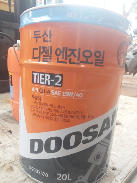 DẦU NHỚT ĐỘNG CƠ DOSAN XỊN 20L CH-4 15W40