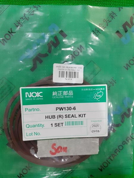 PHỚT SIN PHANH PW130-6 PW150-6 CẦU SAU ( HUB R) - NT