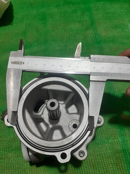 BƠM KHIỂN K3V63DT 4BL*13T*2 đường dầu*Cổ 80*Van ngoài-HD